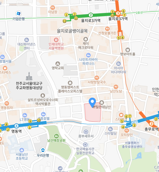 가족친화지원센터 약도